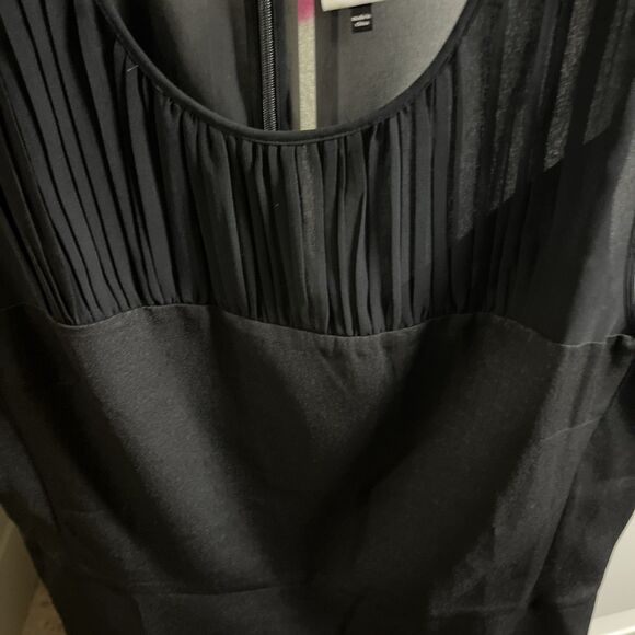 CABI Bustier Style #3080 Size 12 Peplum Blouse Black Sleeveless Career Dressy - Picture 3 of 4